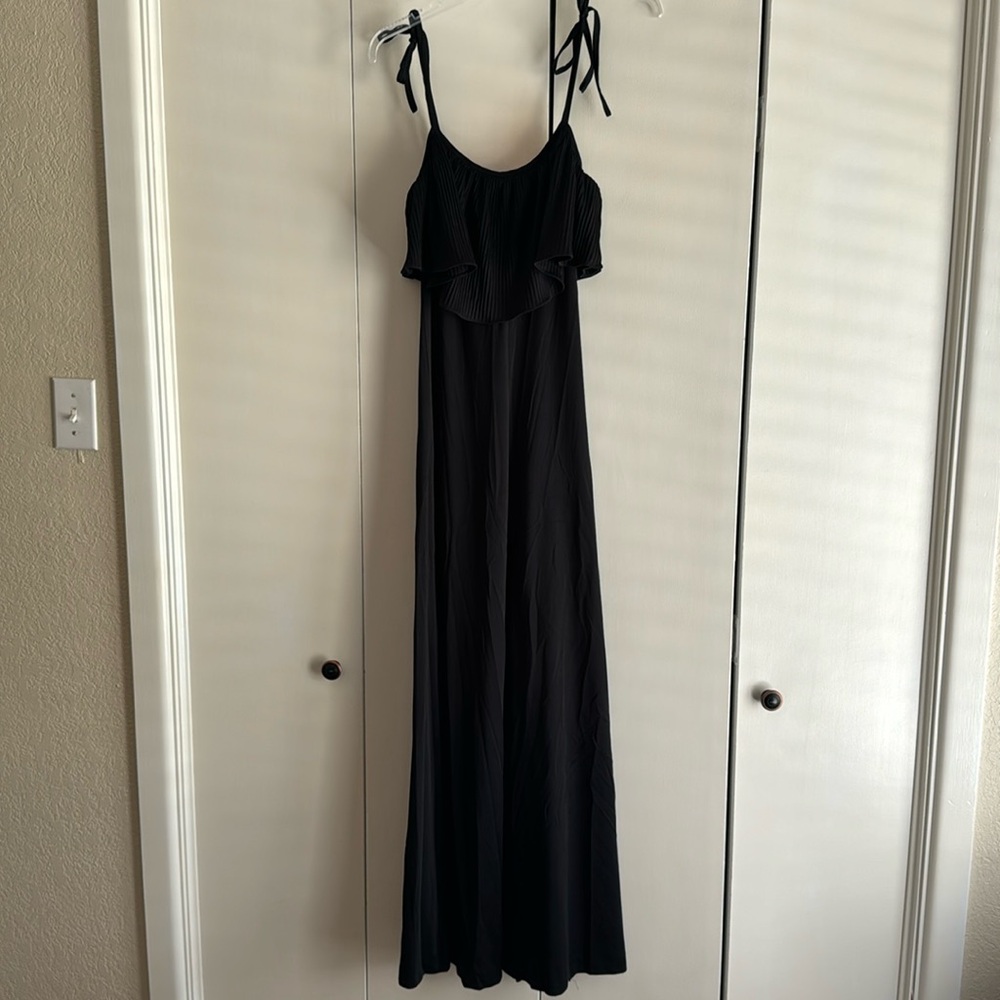Vintage Black Summer Dress